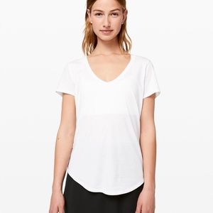 NWOT Lululemon V Neck Love Tee (Latest Edition)